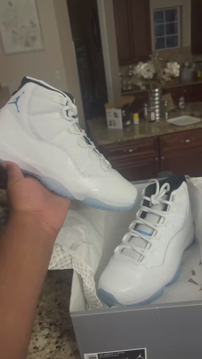Air Jordan 11 Retro 'Legend Blue / Columbia' 2024